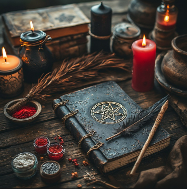 The Dark Witch Mystical Set (Three Tier Set selection: Novice/ Coven Witch/ Dark Sorceress)