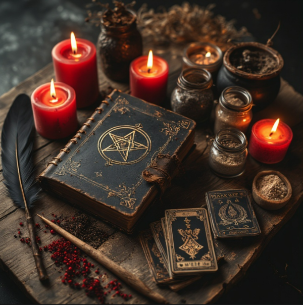 The Dark Witch Mystical Set (Three Tier Set selection: Novice/ Coven Witch/ Dark Sorceress)