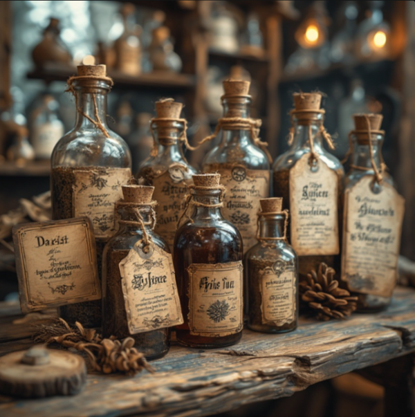 DIY Cursed Tags for Potions