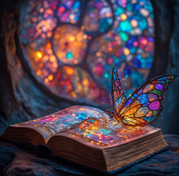 Mystical Stained Glass journal