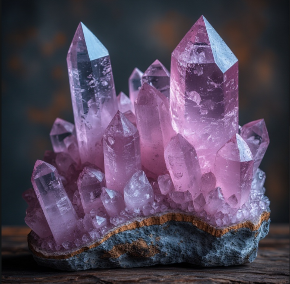 Pink sensation - Rose quartz Decor Crystal