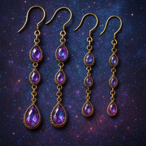 Cosmic Enchantment Drops - Earrings (Set of three)